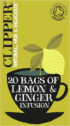 Organic Lemon & Ginger Tea
