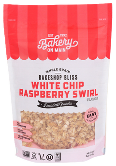 White Chip Raspberry Swirl Granola