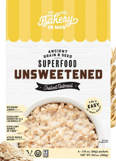 Unsweetened Instant Oatmeal 6 Ct