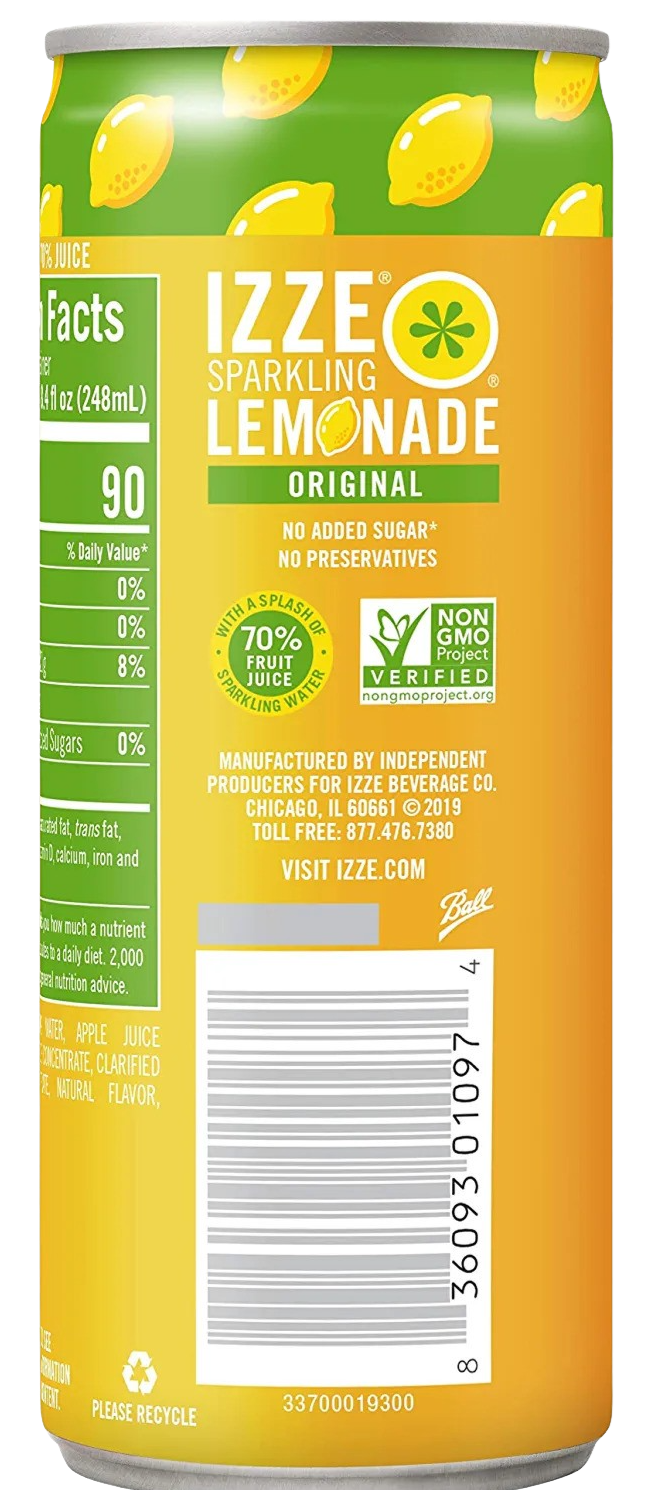 Sparkling Lemonade Juice (4 Pack)