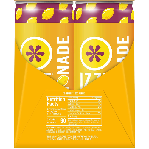 Sparkling Blackberry Lemonade (4 Pack)