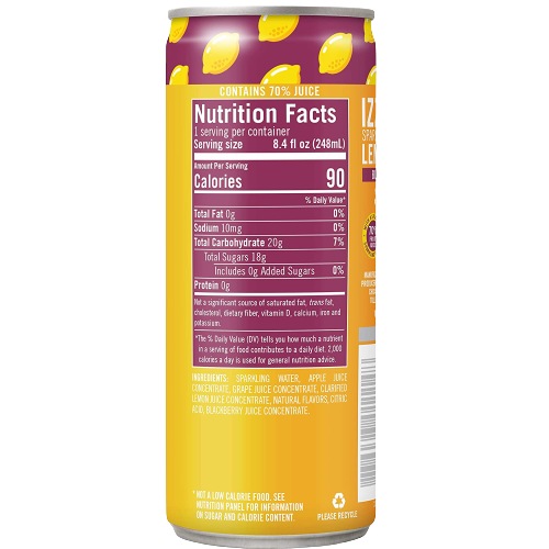 Sparkling Blackberry Lemonade (4 Pack)