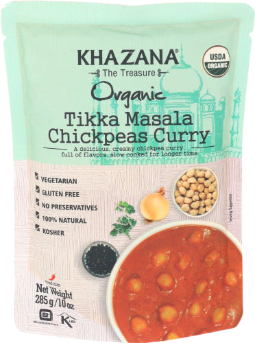 Tikka Masala Chickpeas Curry