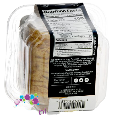 Four Cheese Parmesan Crisps Tub