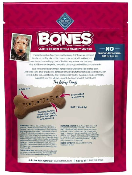 Bones Dog Biscuits - Beef