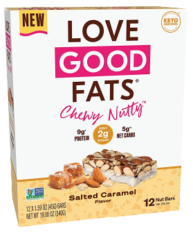 Casepack of 12 Salted Caramel Protein Bar