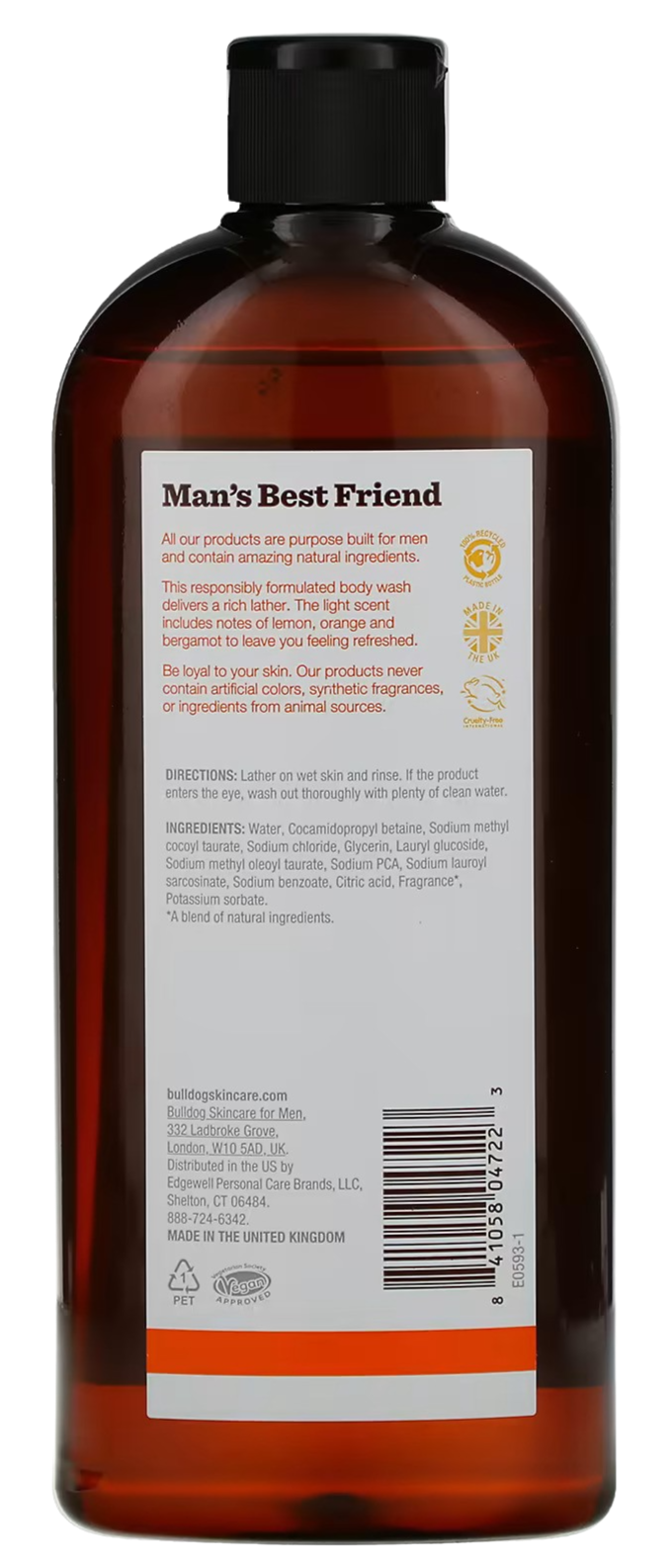 Lemon & Bergamot Body Wash