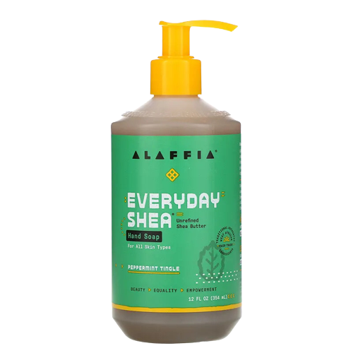 Peppermint Shea Liquid Hand Soap