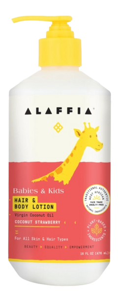 Coconut Strawberry Hair And Body Lotion For Kids