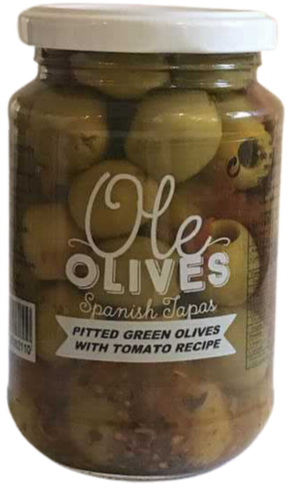 Pitted Manzanilla Olives with Tomato