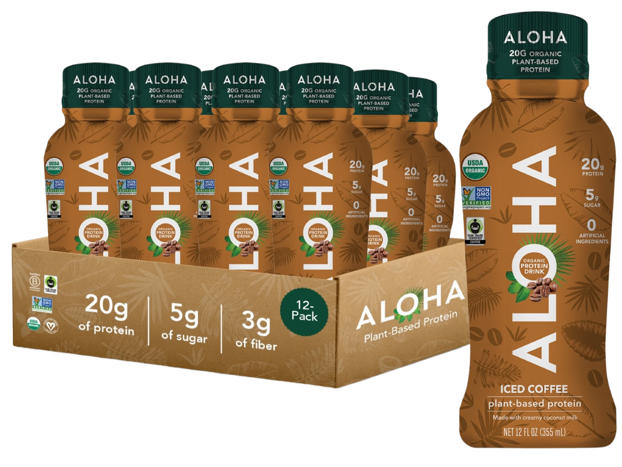 Plant Based Protein Iced Coffee (12 Pack)