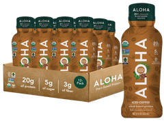 Plant Based Protein Iced Coffee (12 Pack)