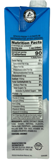 Vanilla Coconut Dream Drink