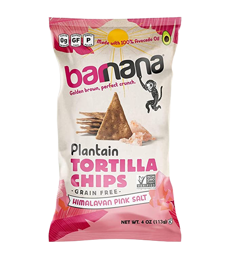 Himalayan Pink Salt Plantain Tortilla Chips
