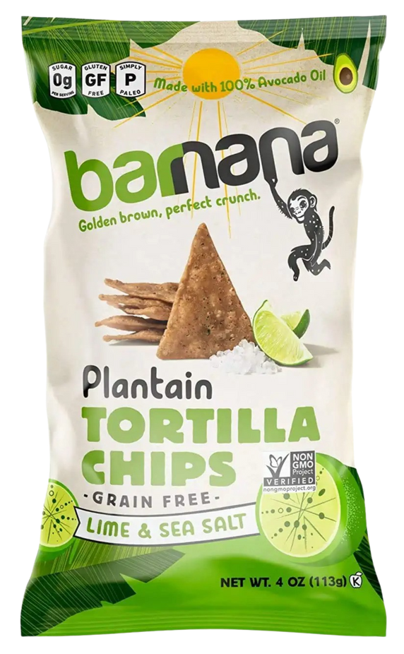 Grain Free Plantain Tortilla Chips