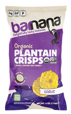 Organic Garlic Plantain Chips