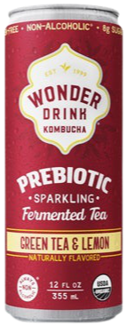 Green Tea Lemon Kombucha