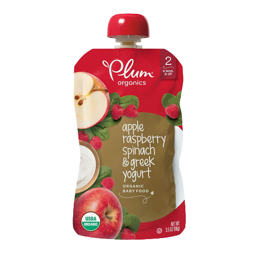 Apple Raspberry Spinach & Greek Yogurt Baby Food (6 Pack Case)