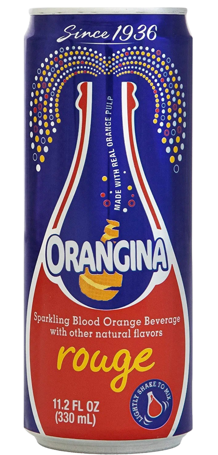 French Sparkling Blood Orange Juice Beverage