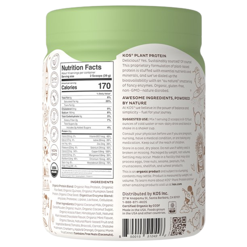 Mint Chocolate Vegan Protein Powder