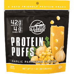 Garlic Parmesan Protein Puffs