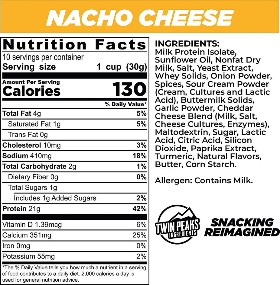 Nacho Cheese Protein Puffs