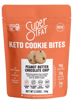 Peanut Butter Chocolate Chip Keto Cookie Bites