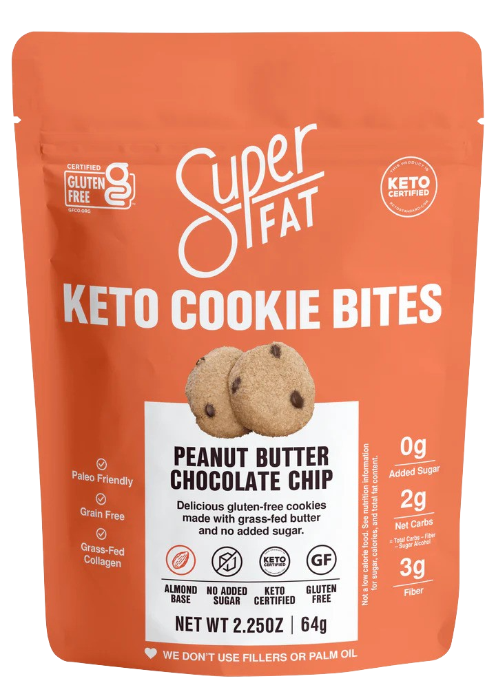 Peanut Butter Chocolate Chip Keto Cookie Bites