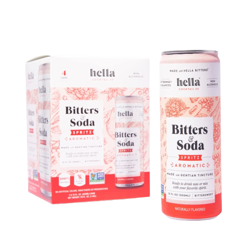 Aromatic Bitters & Soda Spritz 4Pk