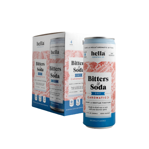 Dry Aromatic Bitters & Soda 4Pk