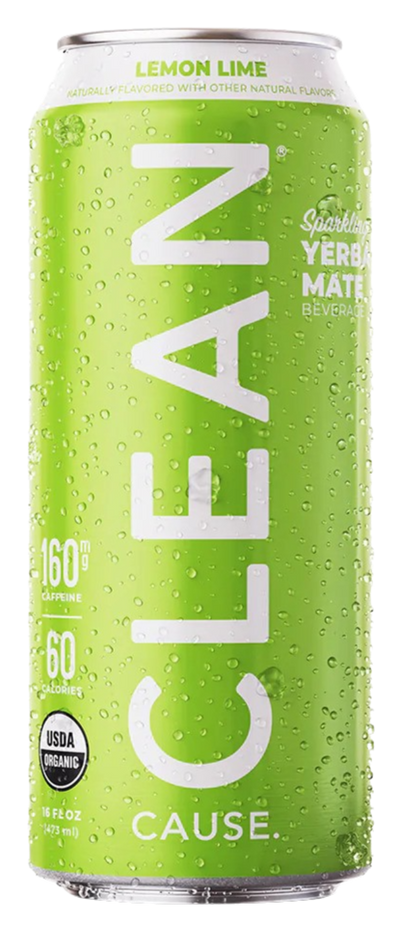 Lemon Lime Yerba Mate Engergy Drink (12 Pack)