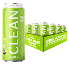 Lemon Lime Yerba Mate Engergy Drink (12 Pack)