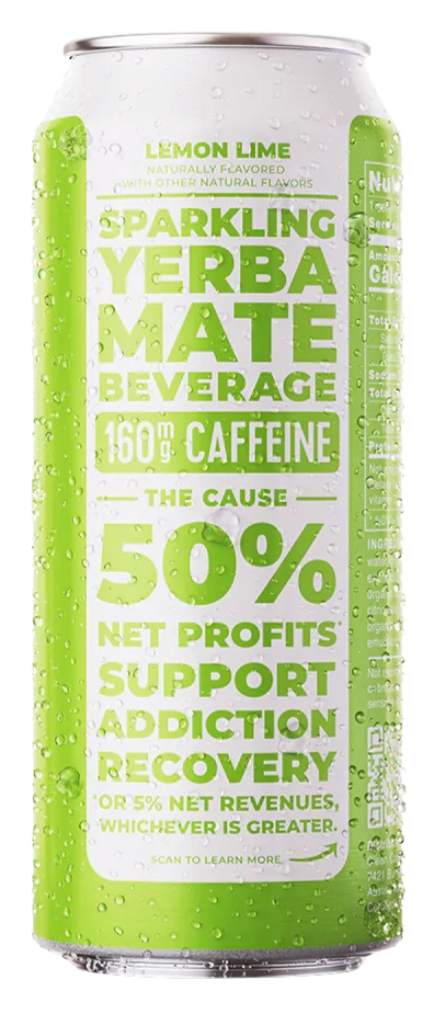 Lemon Lime Yerba Mate Engergy Drink (12 Pack)