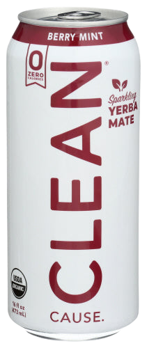 Berry Mint Sparkling Yerba Mate Tea