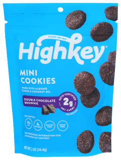 Keto Mini Cookies Double Chocolate Brownie