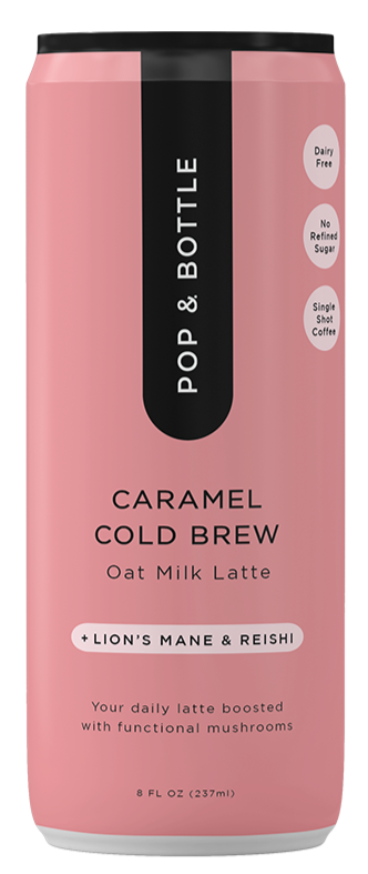Caramel Cold Brew Oat Milk Latte