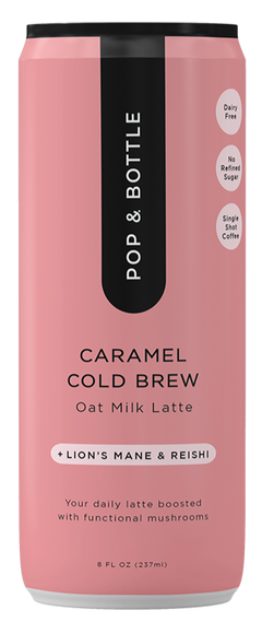 Caramel Cold Brew Oat Milk Latte