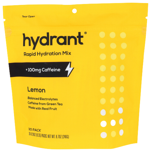 Hydration Caffeine Lemon 30Pk
