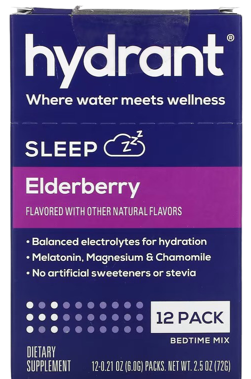 Elderberry Sleep Aid Powder (12 Pack)