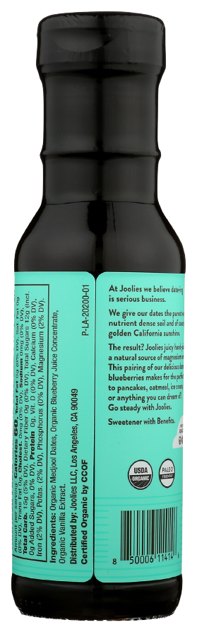 Organic Medjool Date Syrup - Blueberry