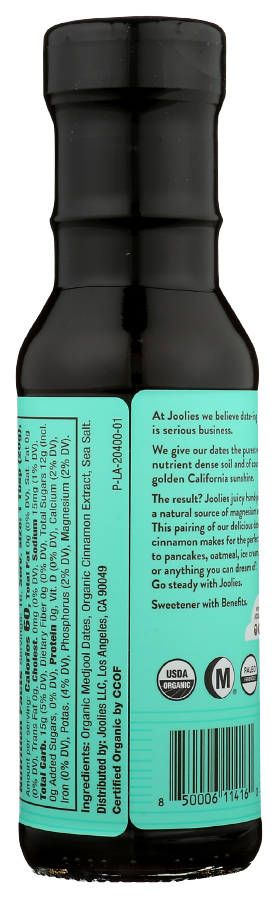 Organic Medjool Date Syrup - Cinnamon