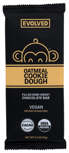 Chocolate Oatmeal Cookie Dough Bar