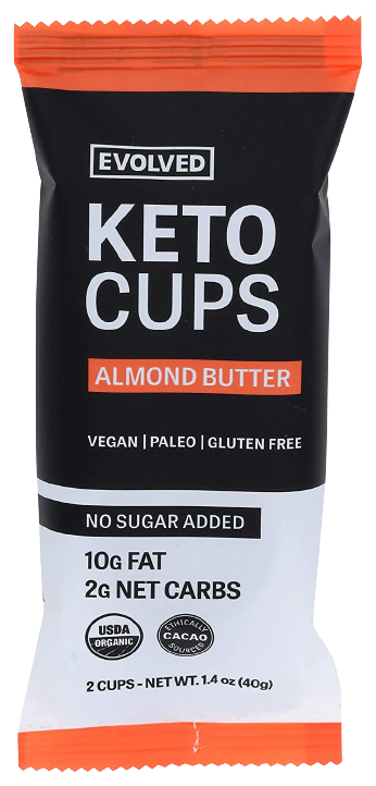 Almond Butter Keto Cups