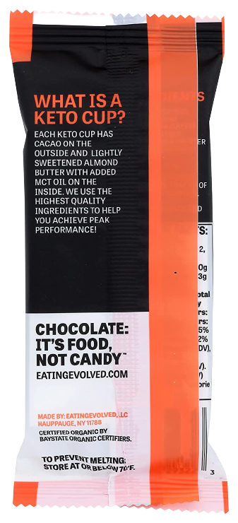 Almond Butter Keto Cups