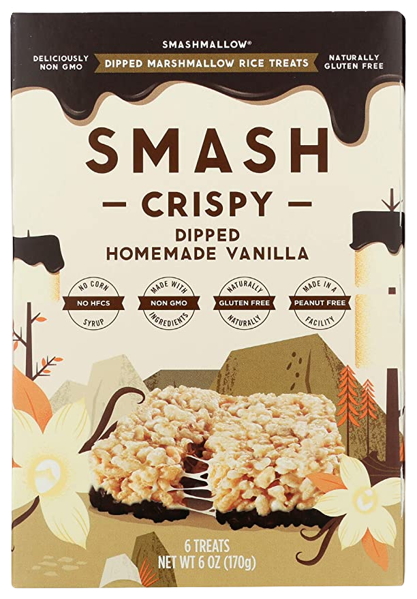 Marshmallow Dipped Rice Treats