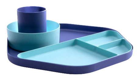 Dinner Set Made From Plants - Bluegrass