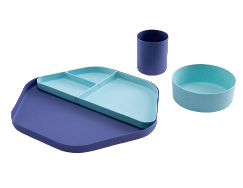 Dinner Set Made From Plants - Bluegrass