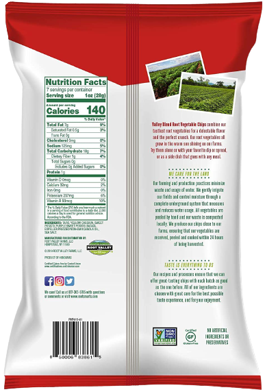 Valley Blend Root Vegetable Chips