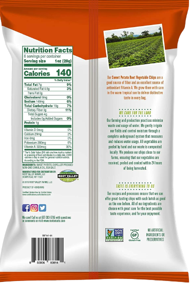 Organic Sweet Potato Chips