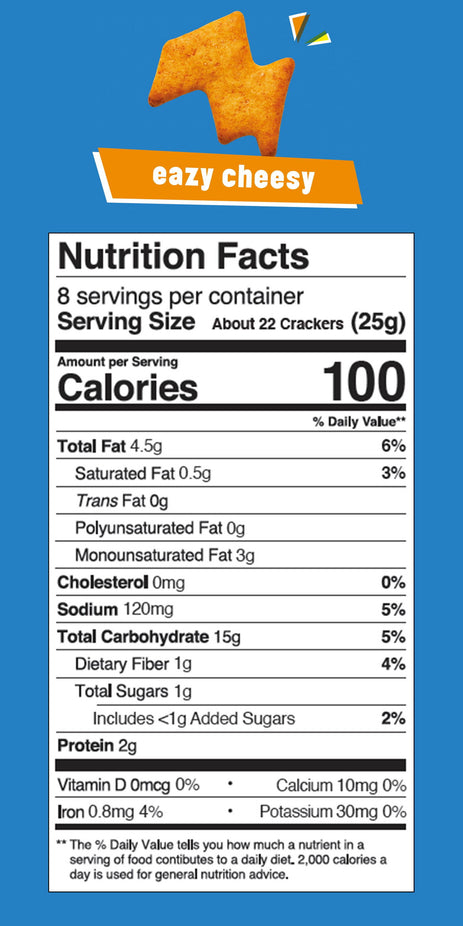 Easy Cheesy Crackers